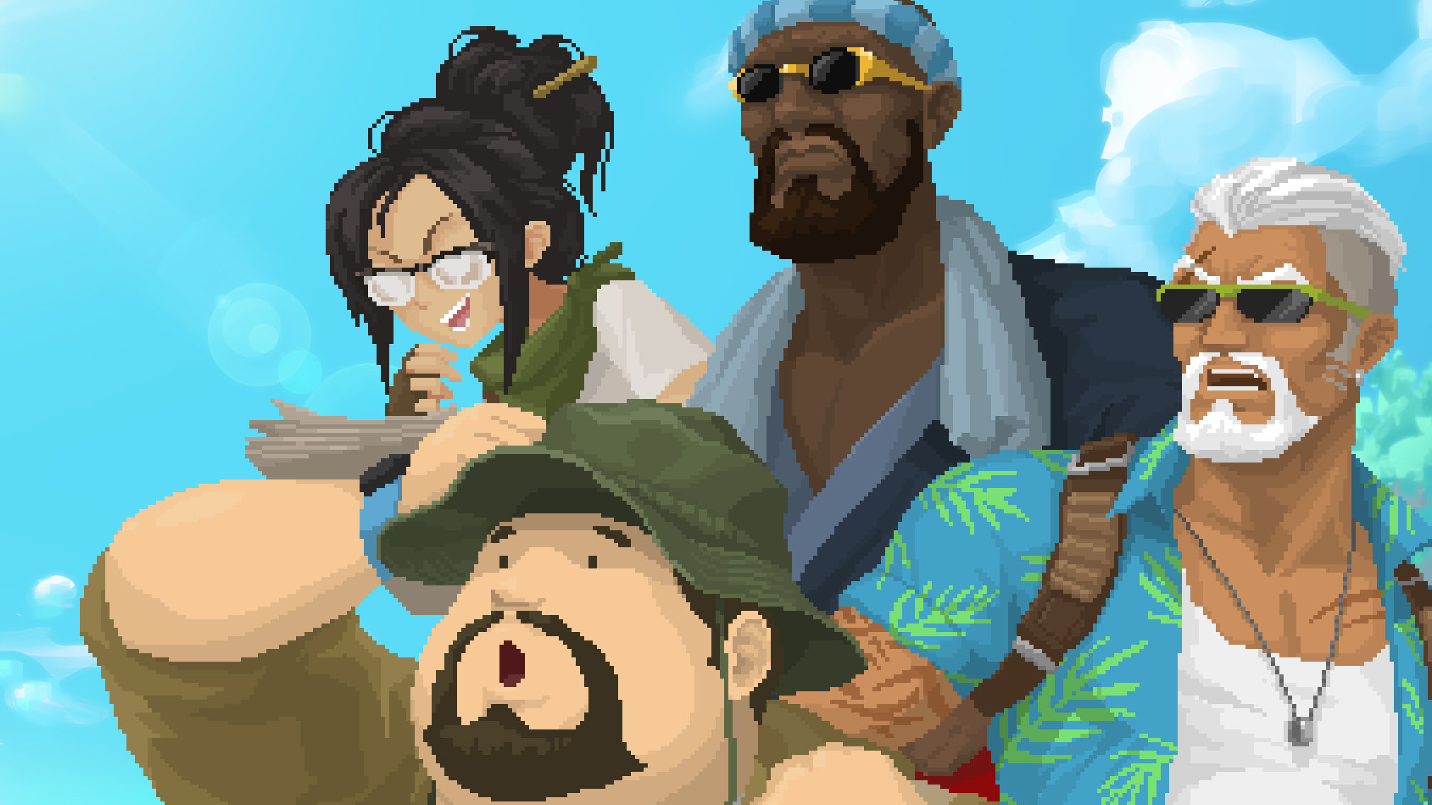 Dave the Diver and his friends