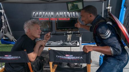 Harrison Ford's ripped pants