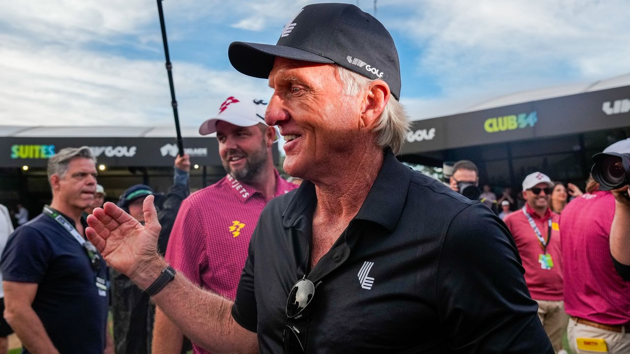 Greg Norman at LIV Golf Adelaide 2024