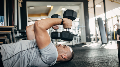 Build a defined upper body with two dumbbells and these six