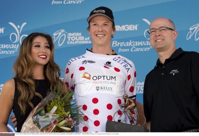 Will Routley took home the polka dot jersey