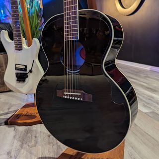 Gibson's Custom Shop Everly Brothers J-180, on display