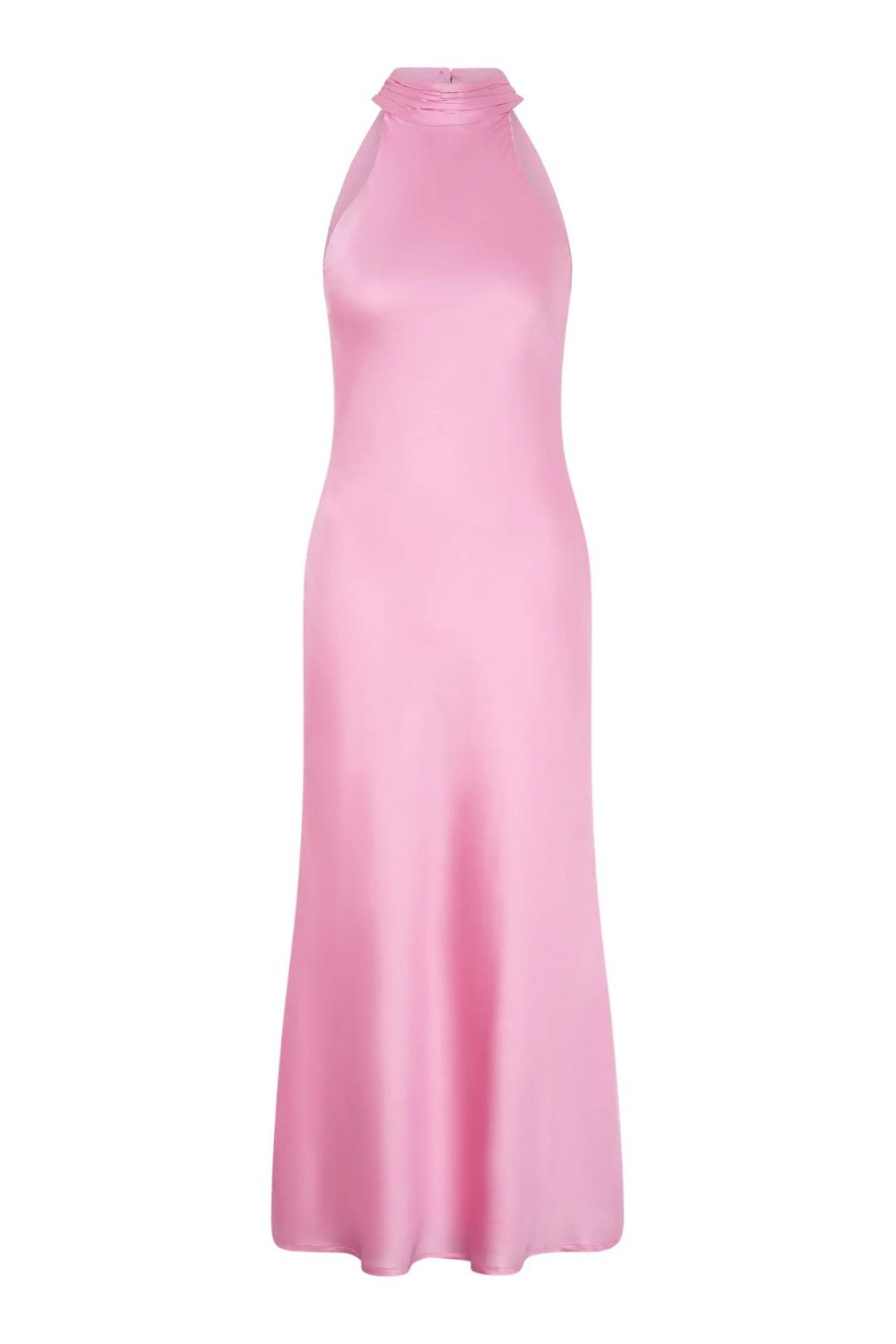 Omnes Seychelles Drape Back Detail Dress in Pink