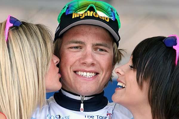 Edvald Boasson Hagen (Columbia-HTC) celebrated win number four.
