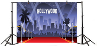 Hollywood Red Carpet Backdrop available on Amazon for $18