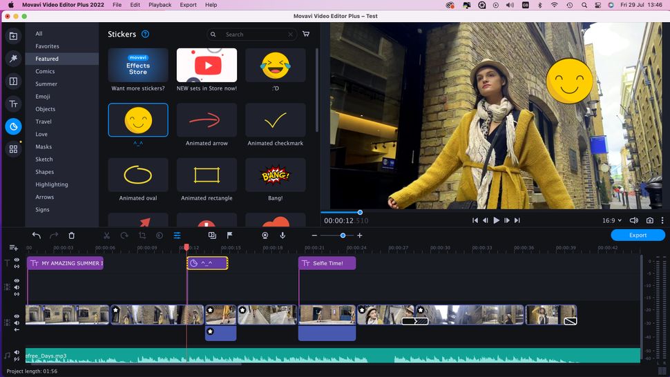 review movavi video editor plus