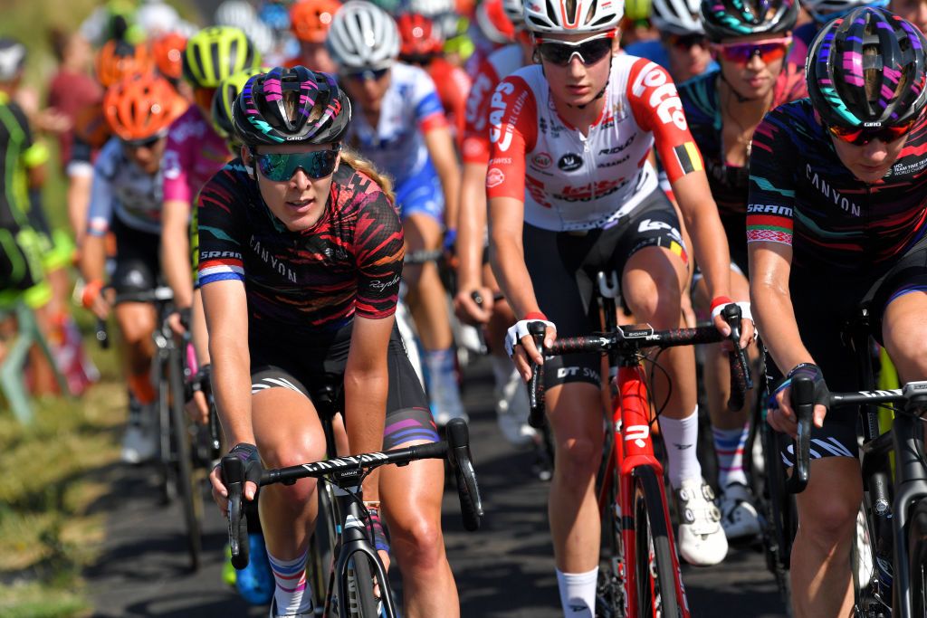 The La Course by Le Tour de France peloton