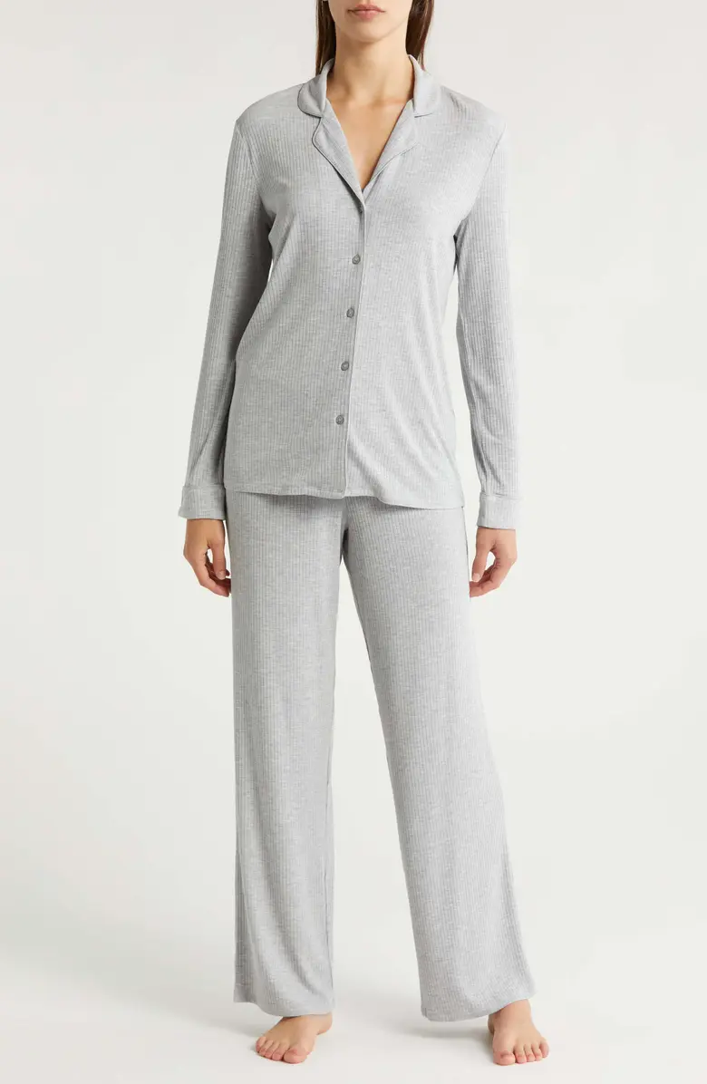 Nordstrom, Moonlight Eco Easy Rib Pajamas (Were $85)