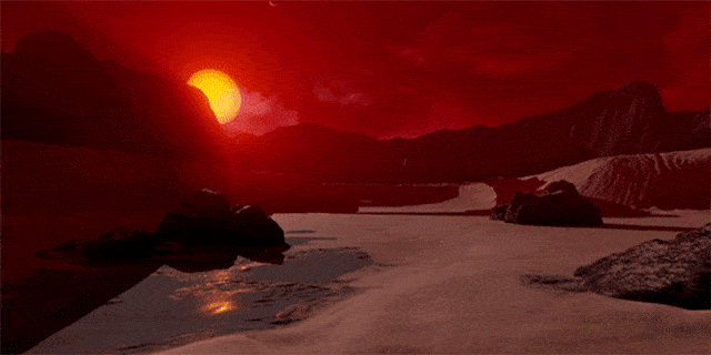 NASA has created a virtual reality tool that lets you explore the imagined surface of exoplanet Kepler-186f (shown here in an animation) and other potentially habitable worlds.