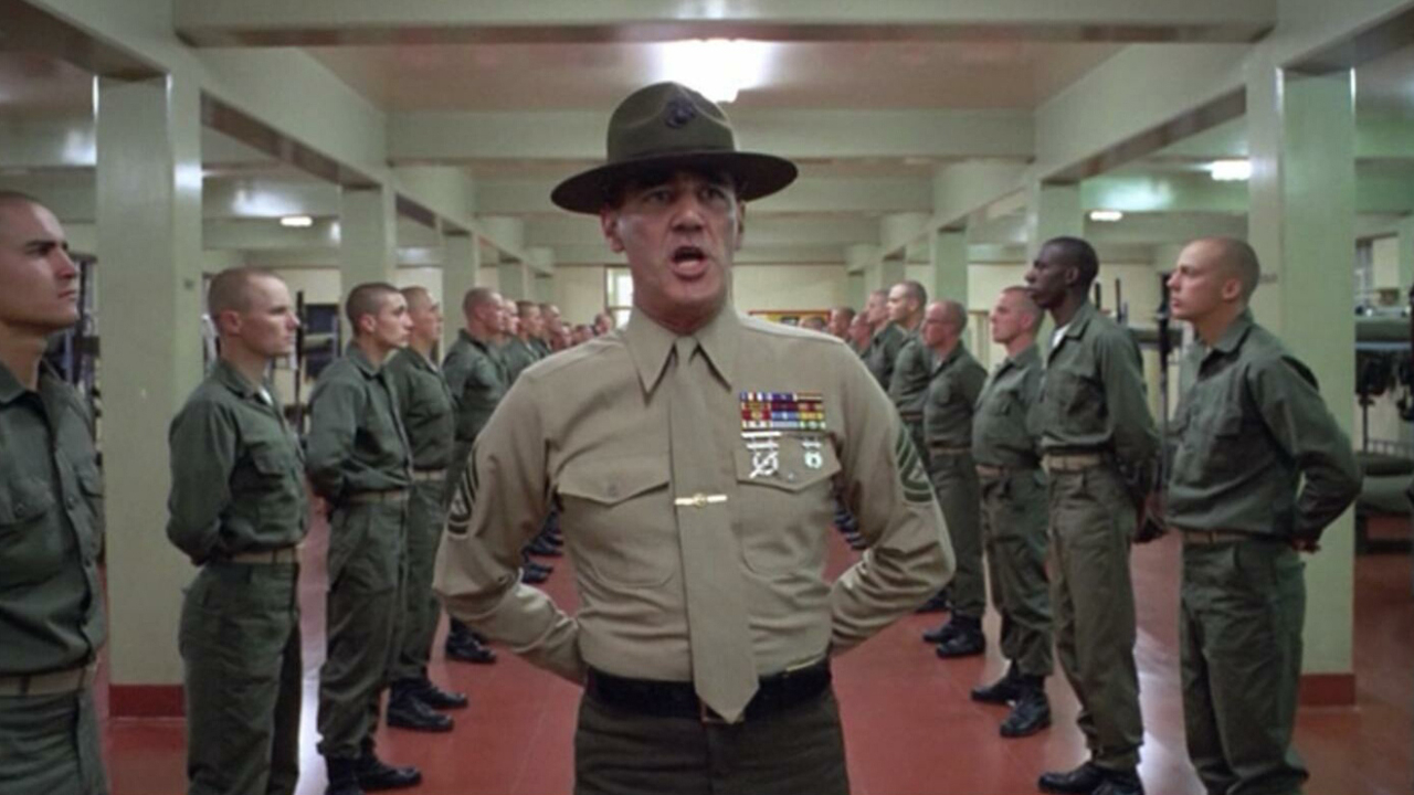 R. Lee Ermey in Full Metal Jacket