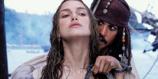 keira knightley in a corset in pirates of the caribbean