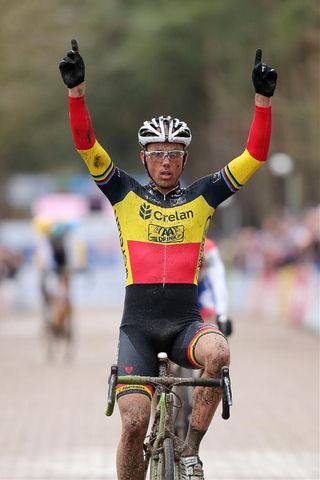 Sven Nys rides to victory in Ronse