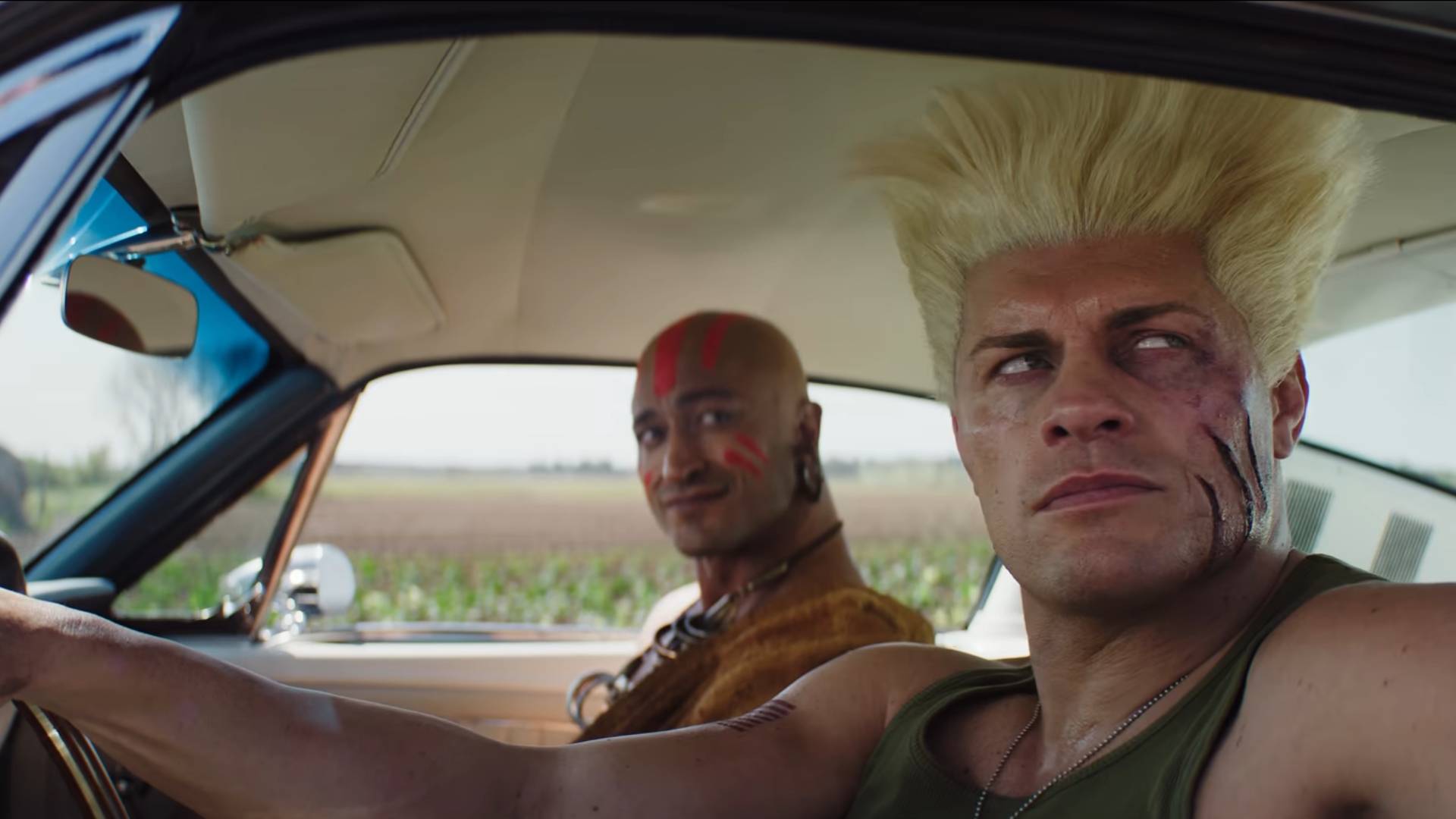 Guile and Dhalsim in the Street Fighter trailer