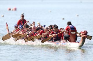 Prince William dragon boat race Singapore