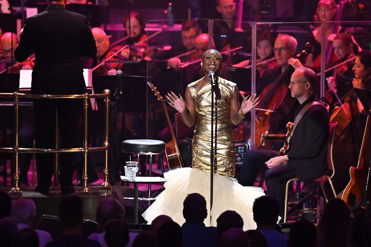 TV tonight – Cynthia at the Royal Albert Hall.