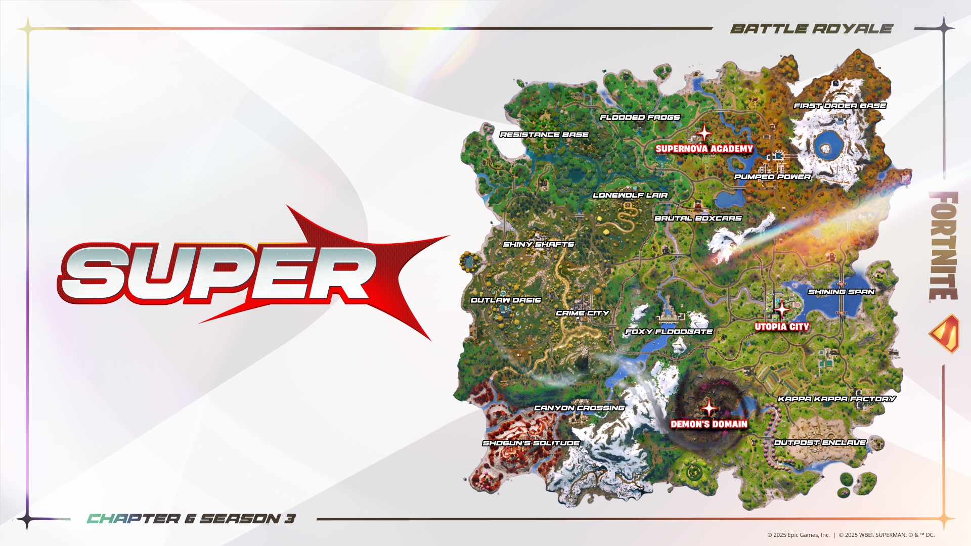 Fortnite Super Season 3 of Chapter 6