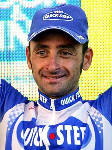 Paolo Bettini (Quick.Step) a happy stage winner