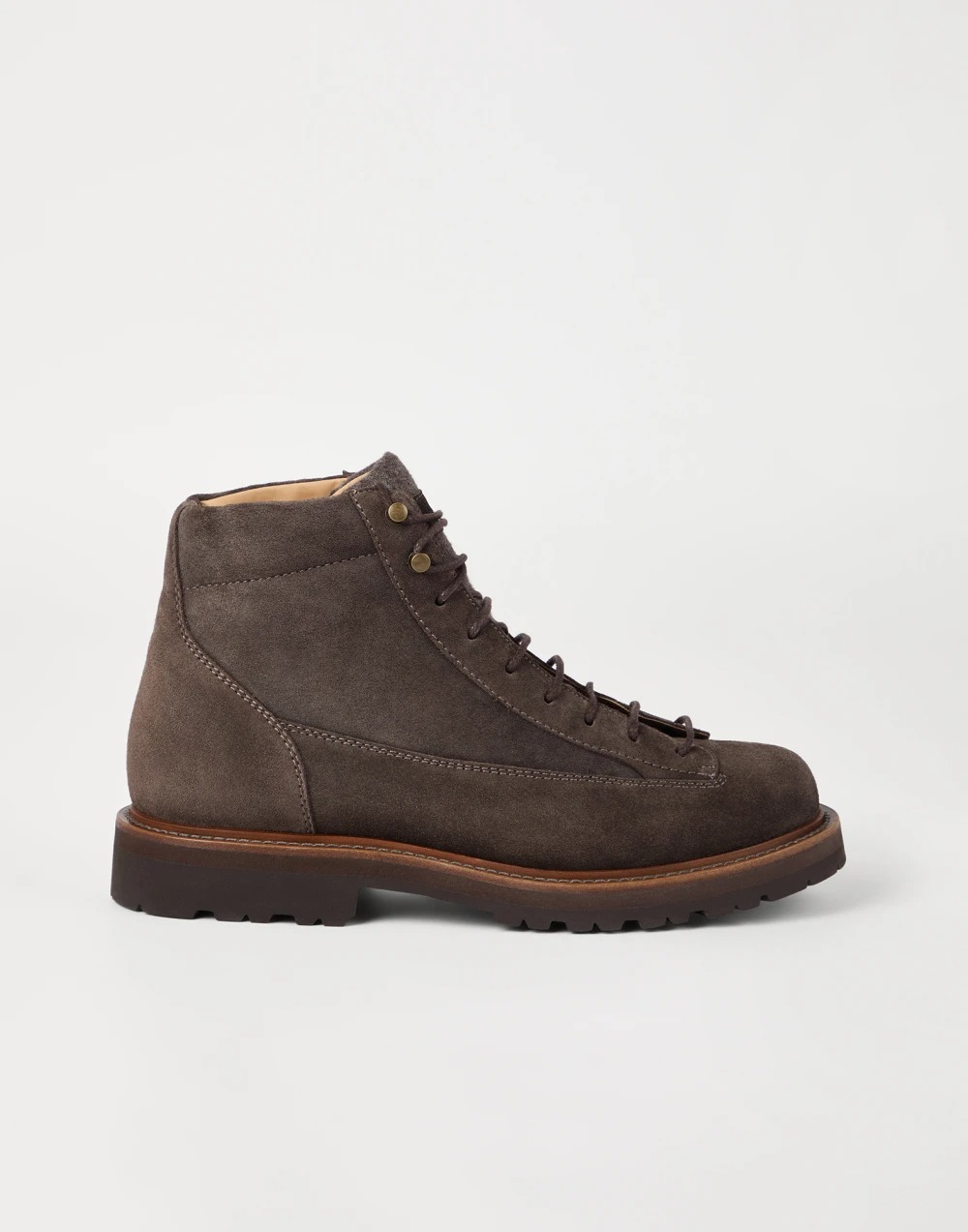 Brunello Cucinelli, Waxed Suede Urban Outdoor Boots