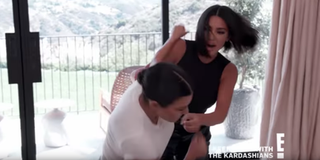 Kim & Kourtney Kardashian Fighting