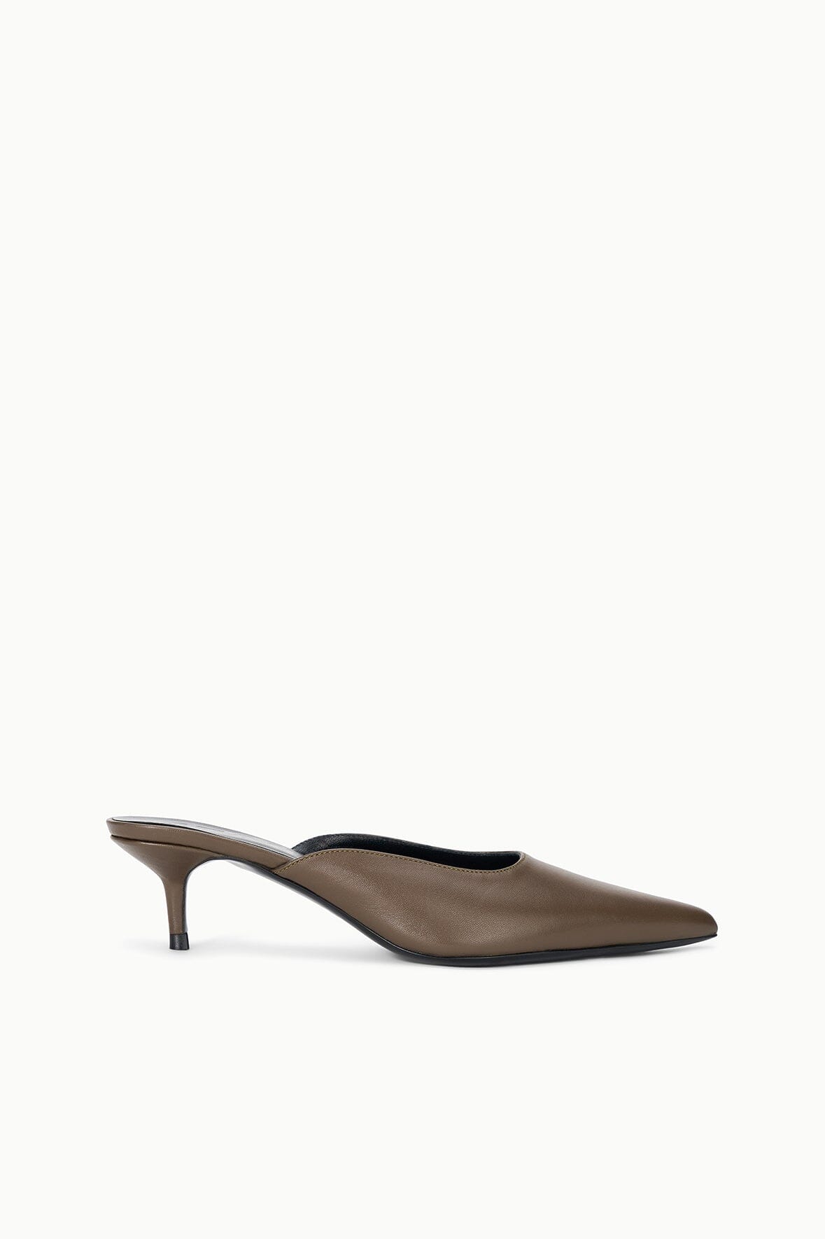 Sebastian Kitten Heel Mule | Truffle - Truffle / 35