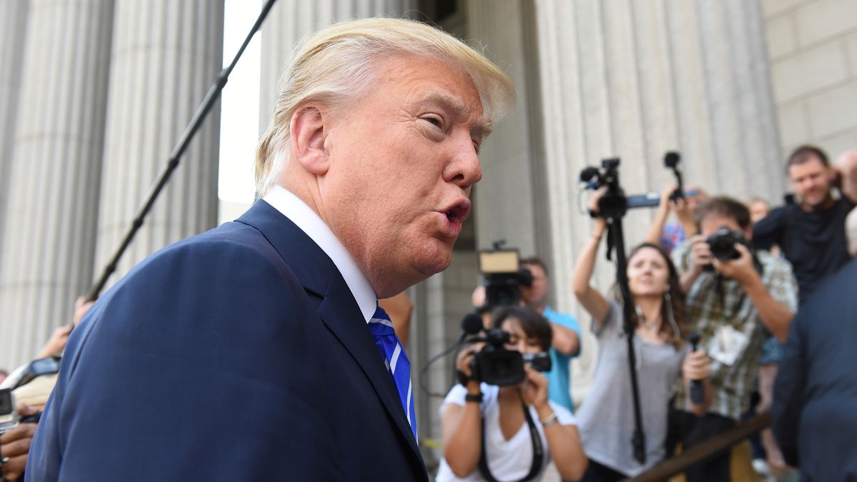 President Donald Trump at Capitol Hill