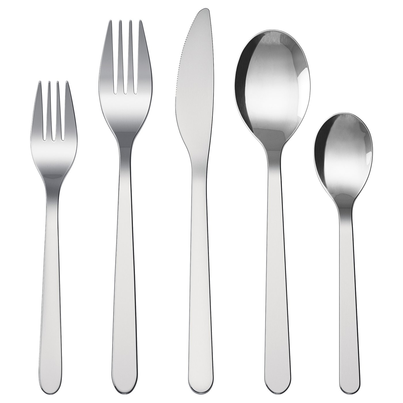 F&amp;Ouml;rnuft 20-Piece Flatware Set - Stainless Steel