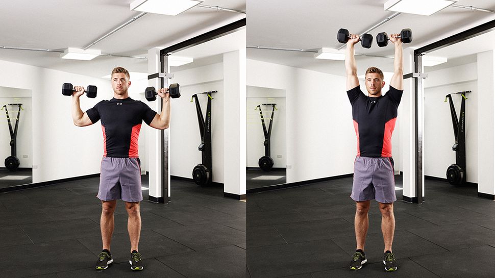 How To Do A Dumbbell Shoulder Press Coach