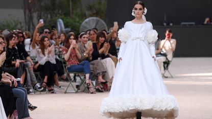 All the Chanel Couture Brides Throughout History