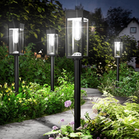 Alfoit Super Bright Solar Pathway Lights Outdoor