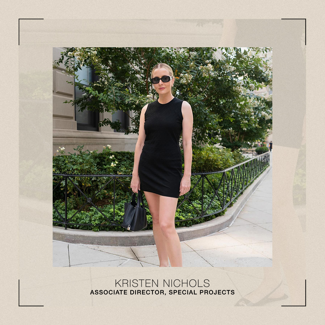 A portrait of Kristen Nichols.