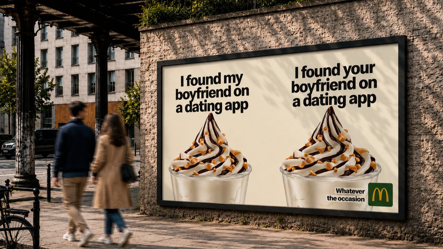 TBWA\Paris McDonald's France billboard ads