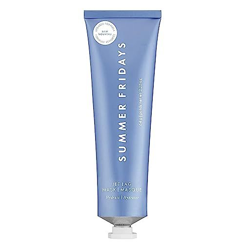 Summer Fridays Jet Lag Mask - Hydrating Face Mask + Moisturizer - Enriched with Hyaluronic Acid, Niacinamide, Glycerin + Antioxidants Helps Nourish Skin for a Renewed + Radiant Complexion (2.25 Oz)