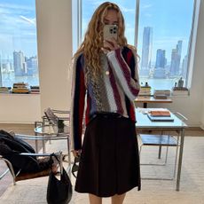 Olympia Marie wearing J.Crew.