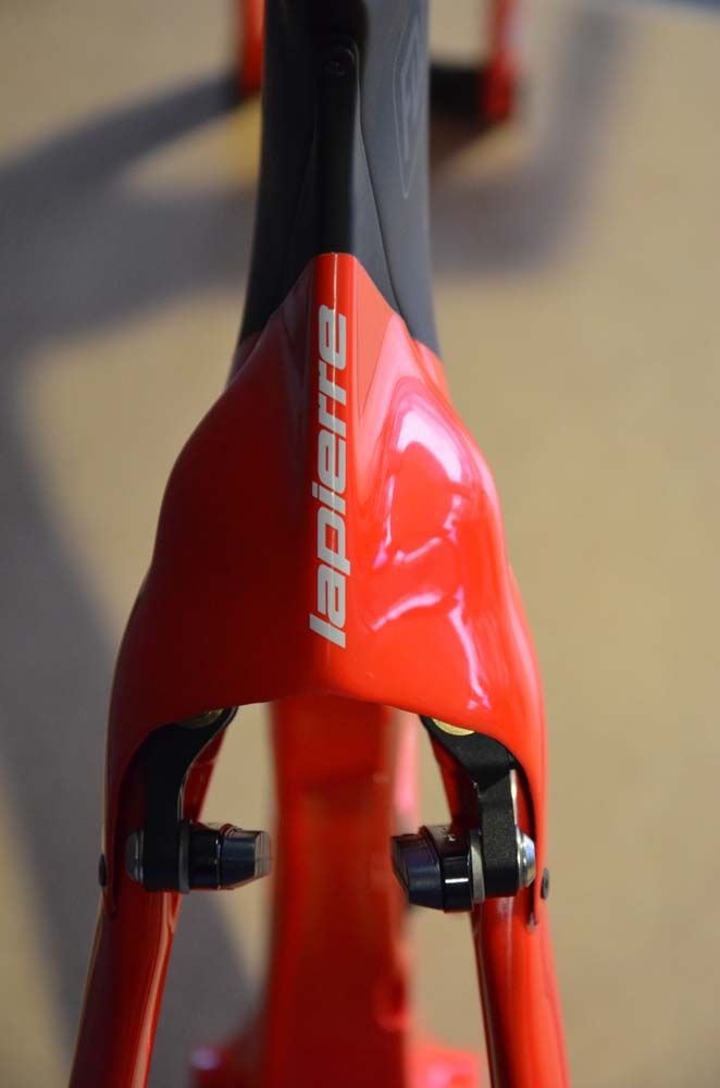 The brake cover of the Lapierre Aerostorm DRS