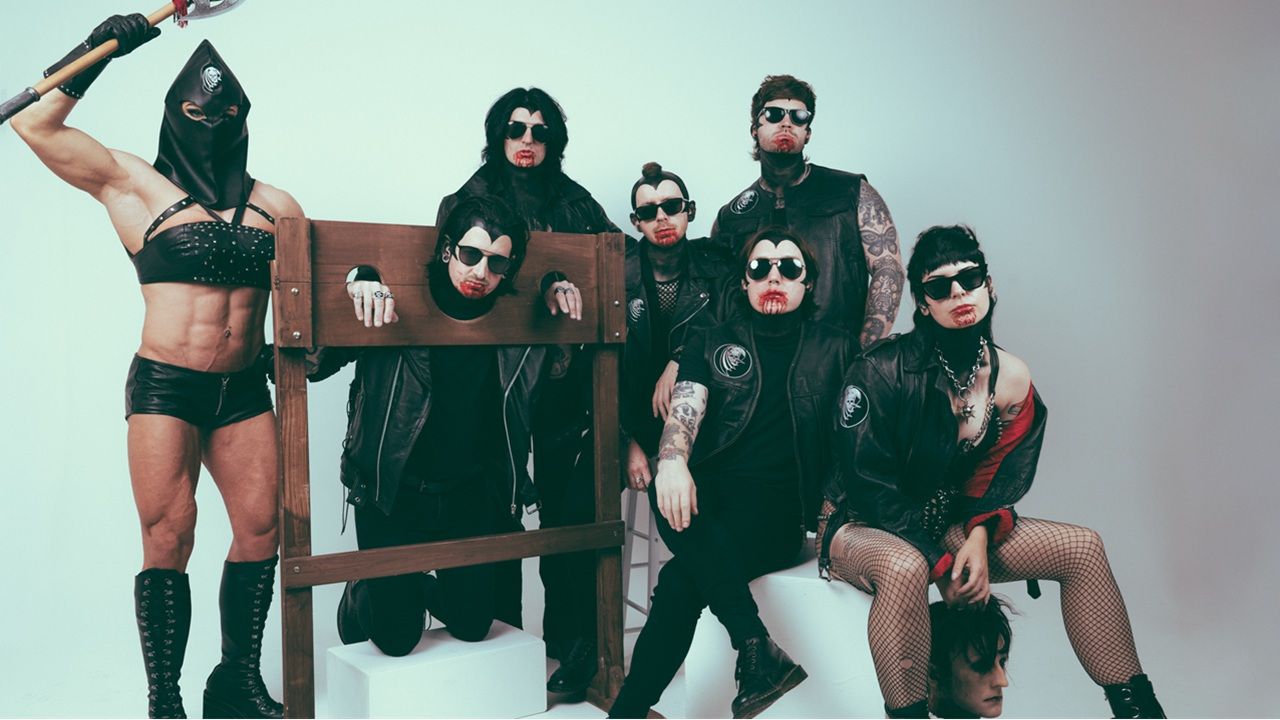 "Music is fun when it’s bisexual and sexy and silly and over the top, when an artist struts across the stage like David Bowie." Heavy metal, severed heads and Rocky Horror: an audience with Creeper, Britain's most theatrical band