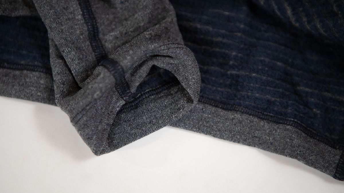 PAS Normal Studios Thermal Long Sleeve Windproof Base Layer hem detail