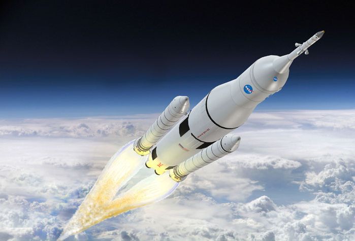 how rocket travel in space