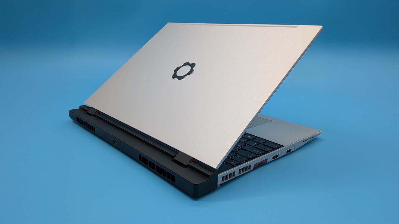 Framework 16 gaming laptop with the RTX 5070 mobile GPU upgrade module