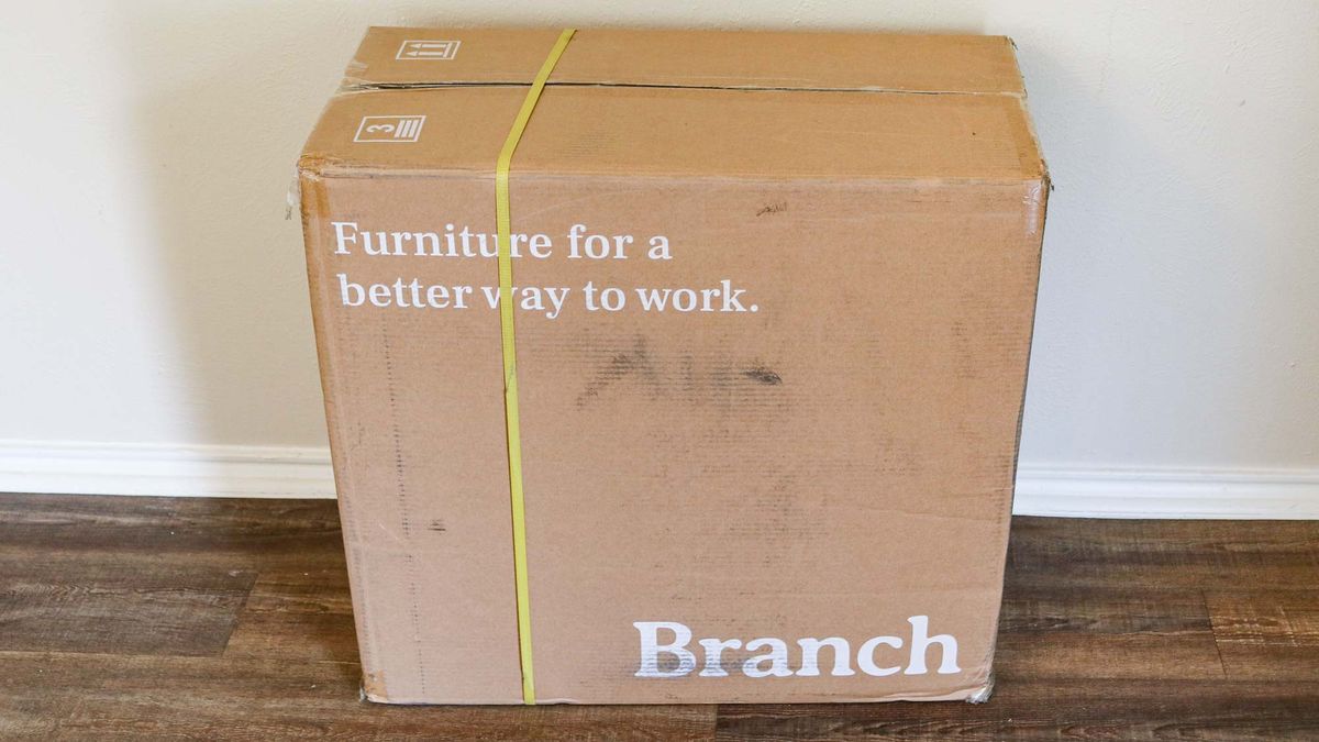 Branch Verve Chair packaging