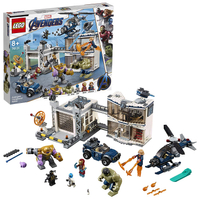 Lego Avengers Compound Battle | Save 24% | Now £67.99
The Lego-fied version of the fight at Avengers Compound is on a slightly smaller scale than the movie's climax, but still fits in Thanos, Hulk, Captain Marvel, Nebula, Iron Man, tiny Ant-man and Thanos' outrider minion – everything you need for a proper hero ding-dong. Plus there's the Avengers building itself, which includes a meeting room, helicopter and car. Deal ends at 23.59pm BST on August 30.