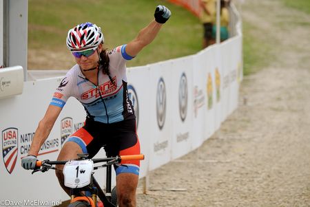 Rose Grant (Stans NoTubes) wins the USA Marathon Championship in convincing style.
