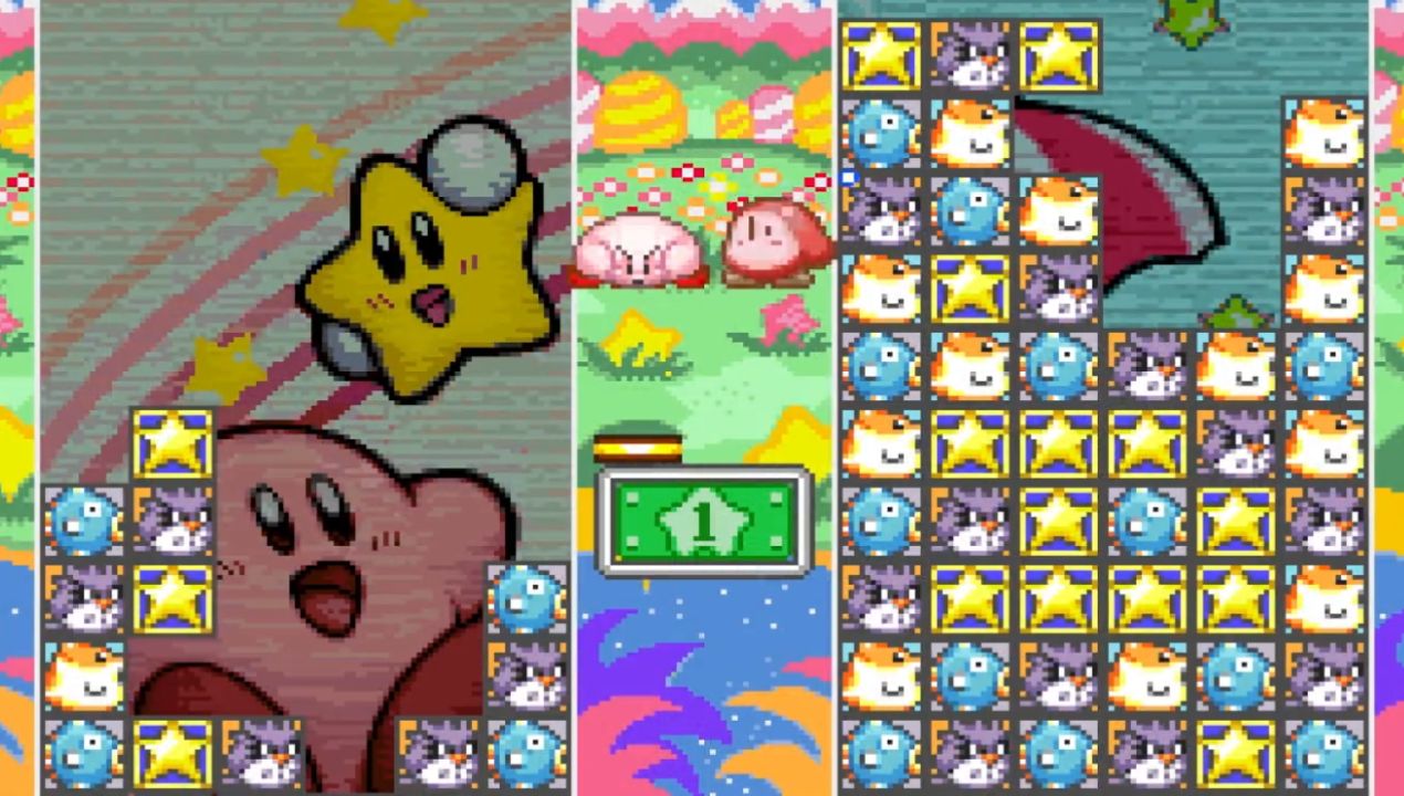 Kirby Star Stacker and more classic titles are now available on