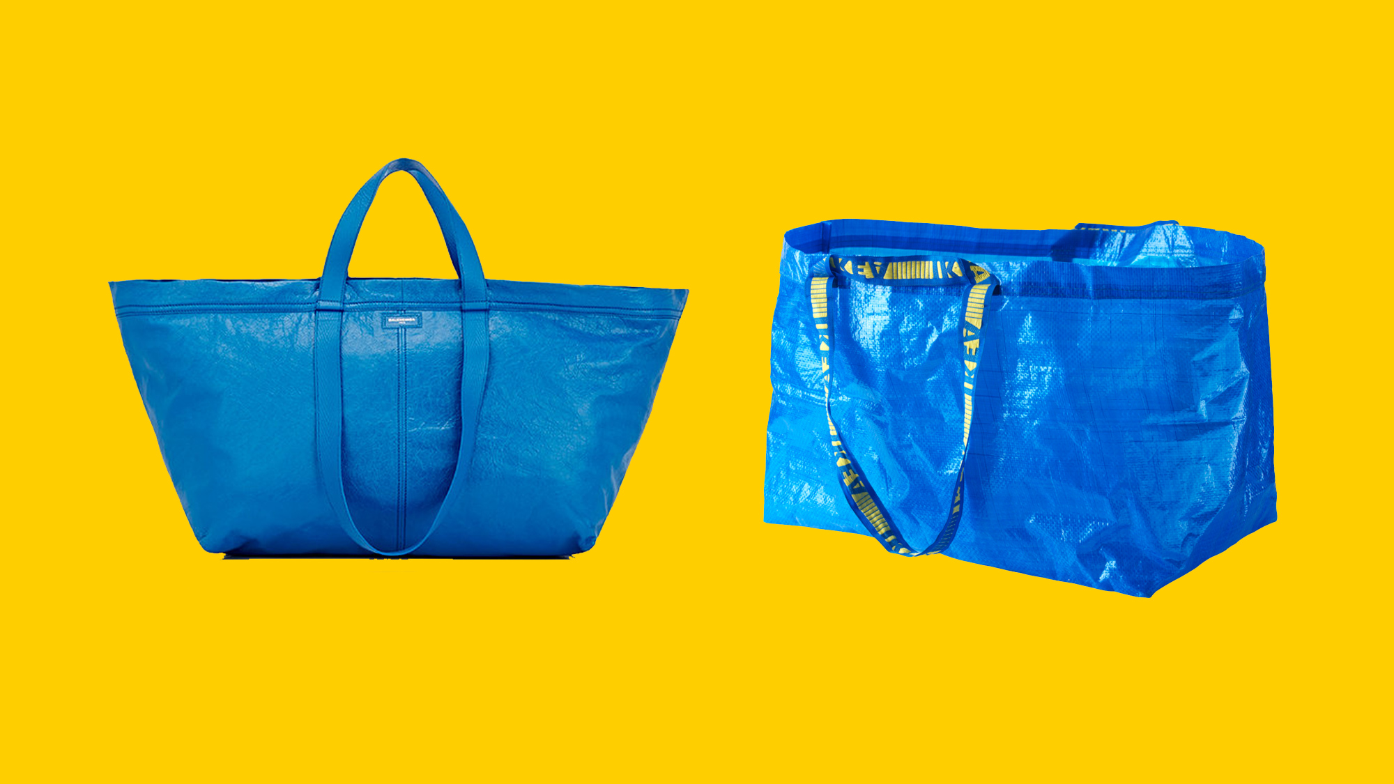 Ikea Responds Brilliantly To Balenciaga Blue Bag | Marie Claire UK
