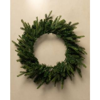 dark green wreath