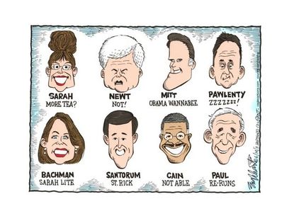 The GOP presidential line-up