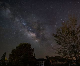 The Milky Way seen from a backyard in Tucson, AZ