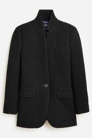 J.Crew September Collection 2023 | Leighton Blazer-Jacket in Italian Boiled Wool