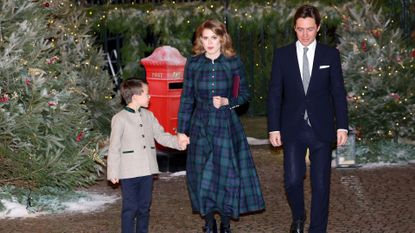 Princess Beatrice was crowned hair goals as she stepped out with her husband and stepson 