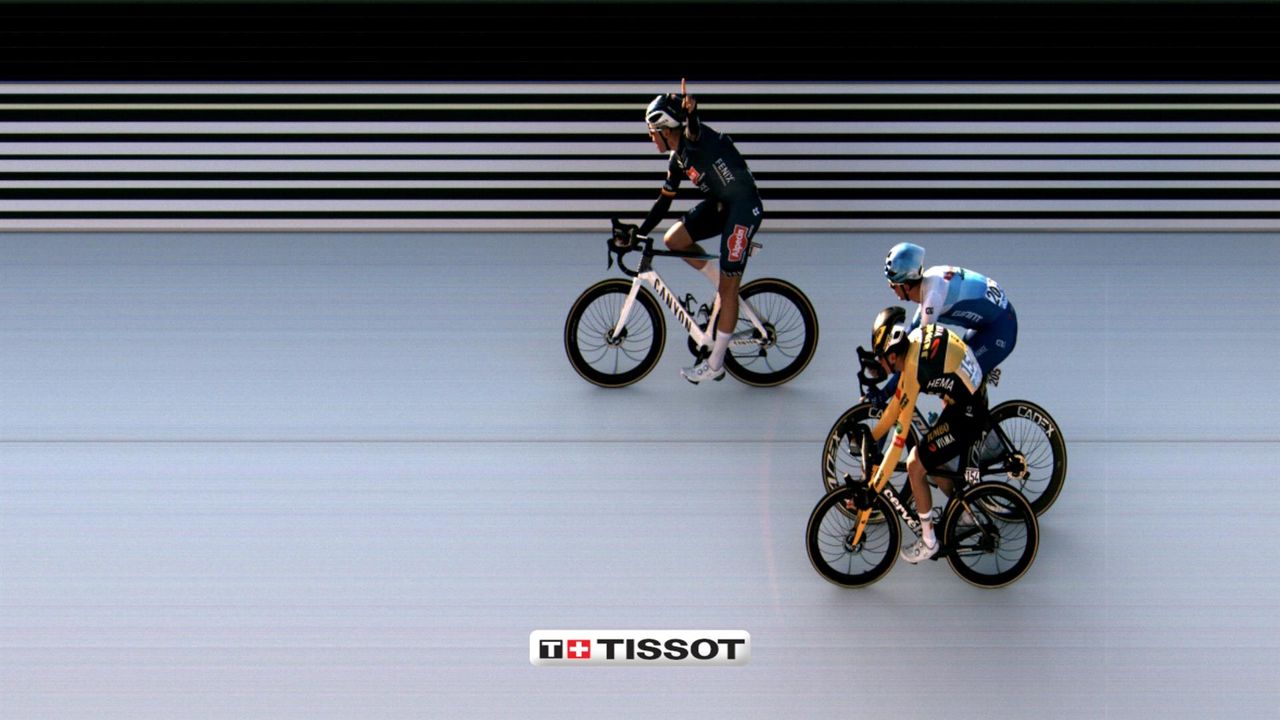 Tim Merlier powers to a convincing win