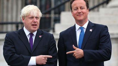 Boris Johnson and David Cameron